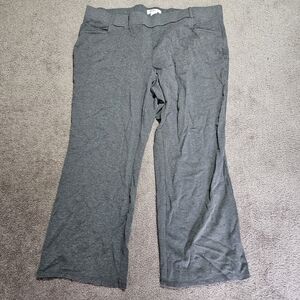 89th & Madison Gray Boot Cut Pants